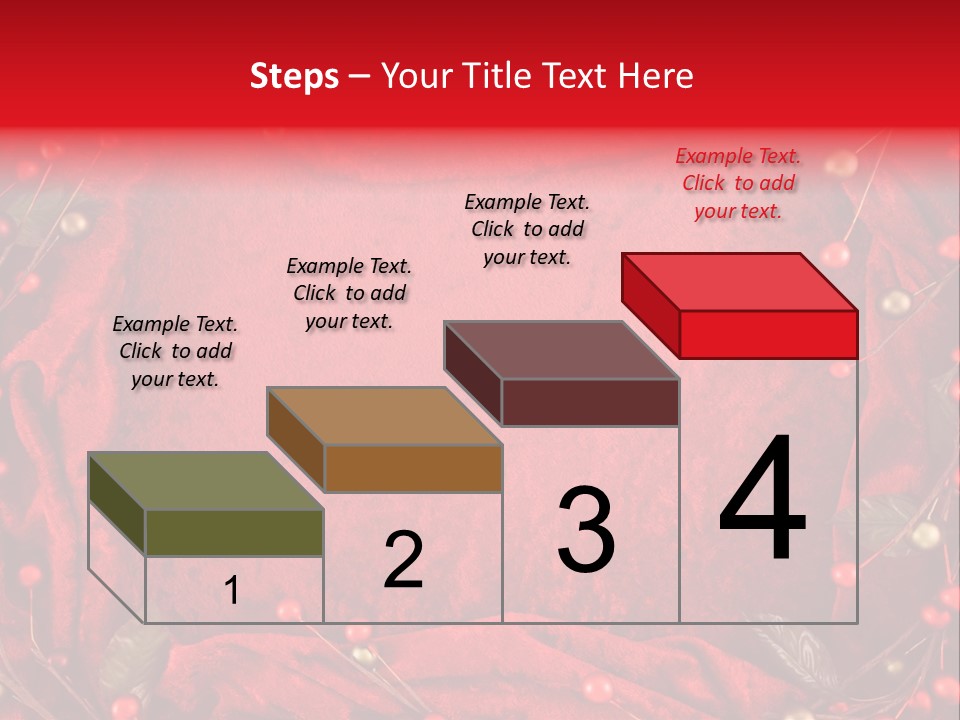 Christmas Garland PowerPoint Template