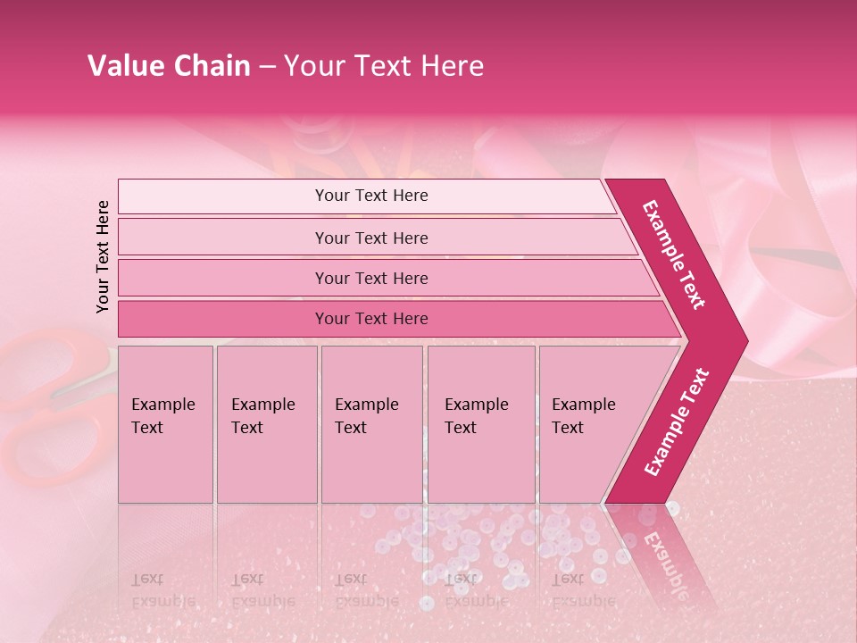 Tool Needlework Accessories PowerPoint Template