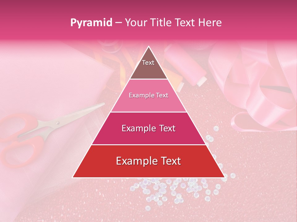 Tool Needlework Accessories PowerPoint Template