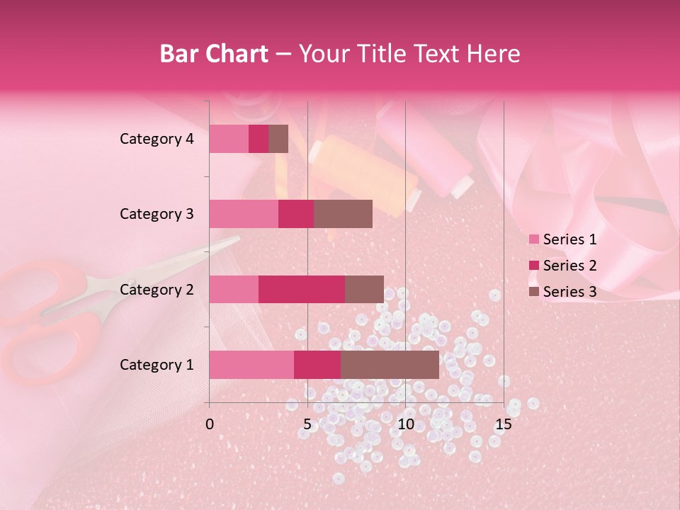 Tool Needlework Accessories PowerPoint Template