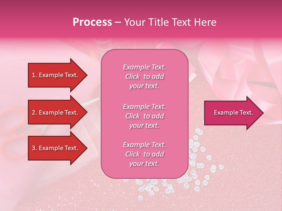 Tool Needlework Accessories PowerPoint Template