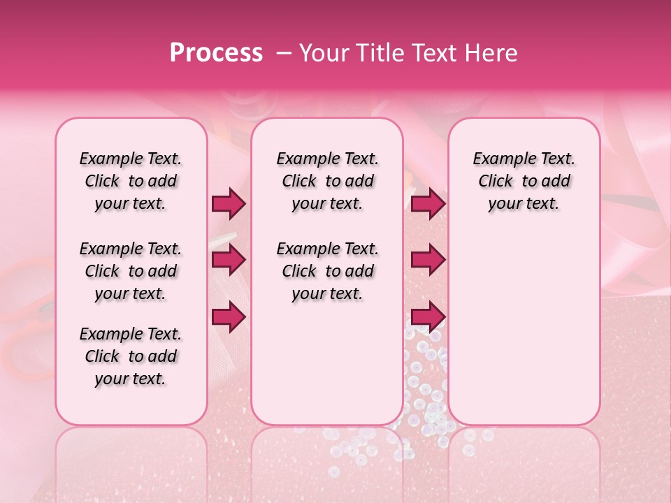 Tool Needlework Accessories PowerPoint Template