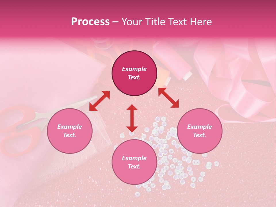 Tool Needlework Accessories PowerPoint Template