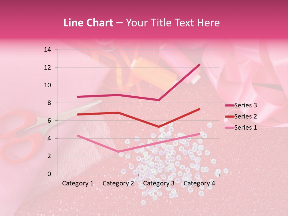 Tool Needlework Accessories PowerPoint Template
