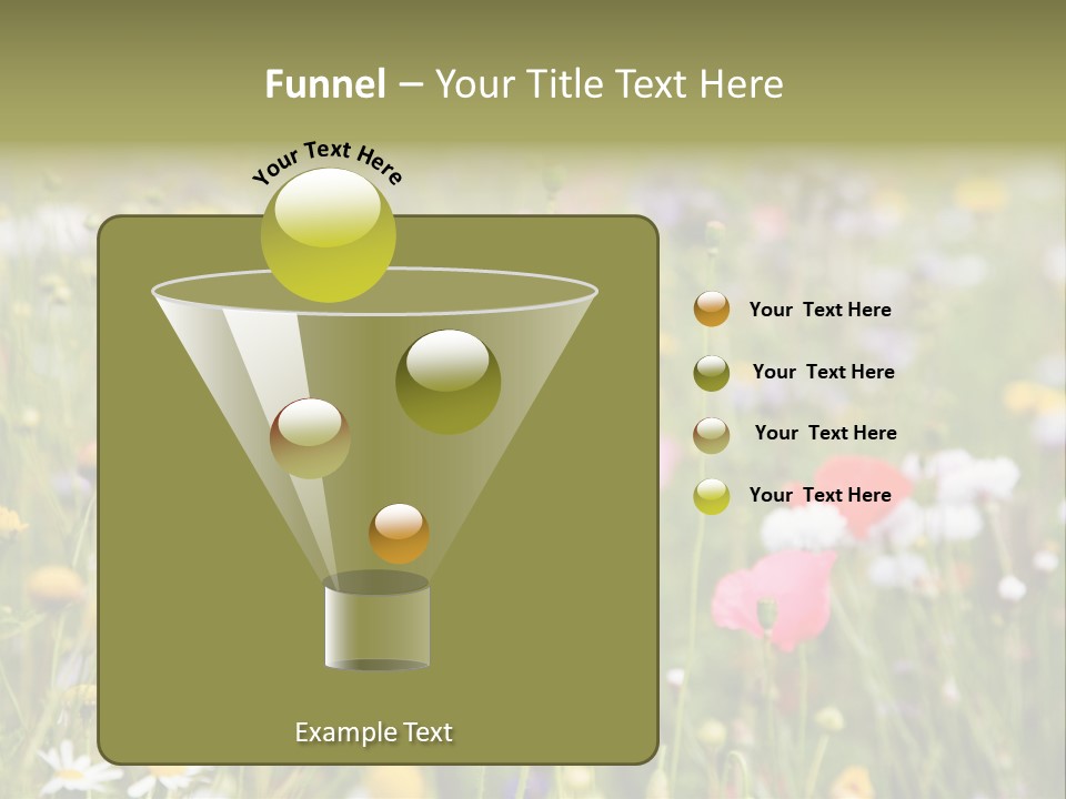 Meadow Flowers PowerPoint Template