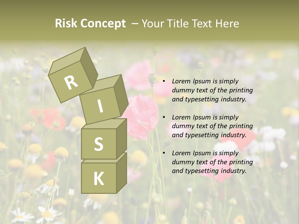 Meadow Flowers PowerPoint Template