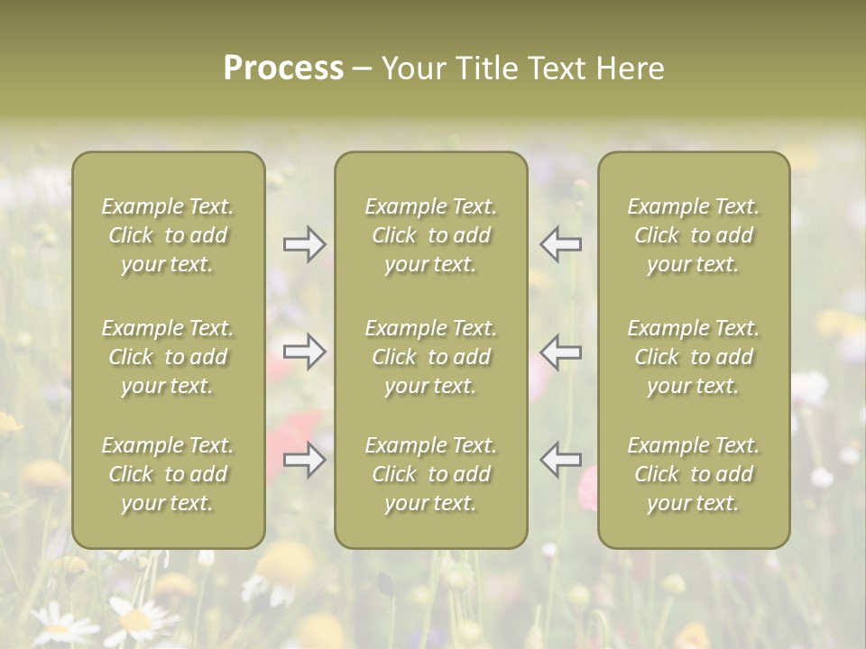 Meadow Flowers PowerPoint Template
