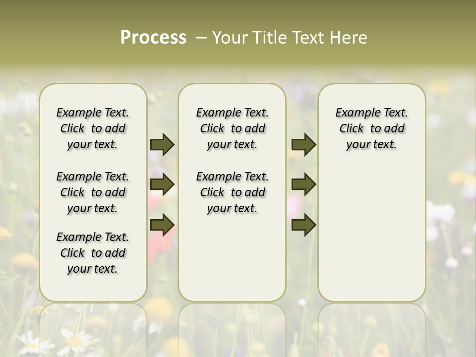 Meadow Flowers PowerPoint Template