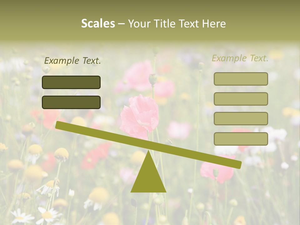 Meadow Flowers PowerPoint Template