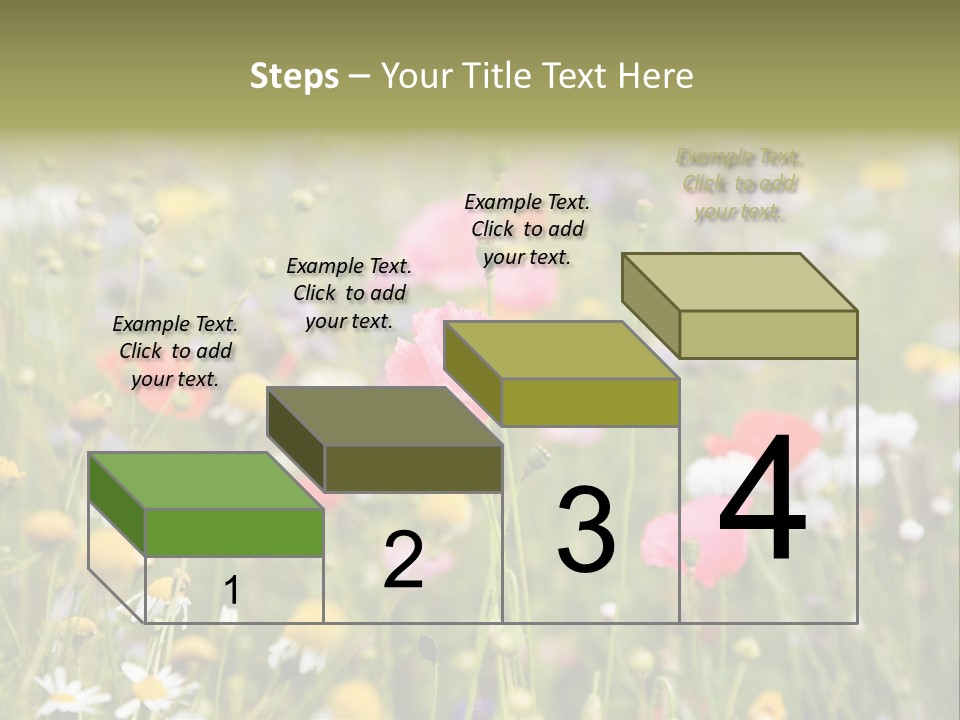 Meadow Flowers PowerPoint Template
