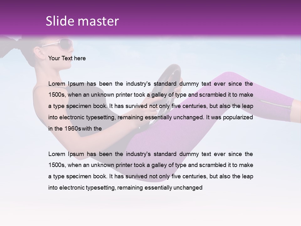 Attractive Fake Art PowerPoint Template