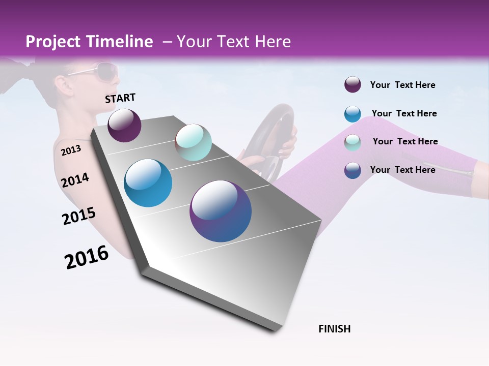 Attractive Fake Art PowerPoint Template