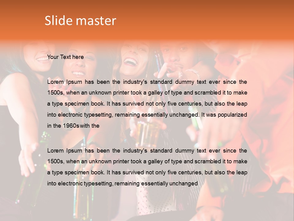 Heavy Drinkers PowerPoint Template