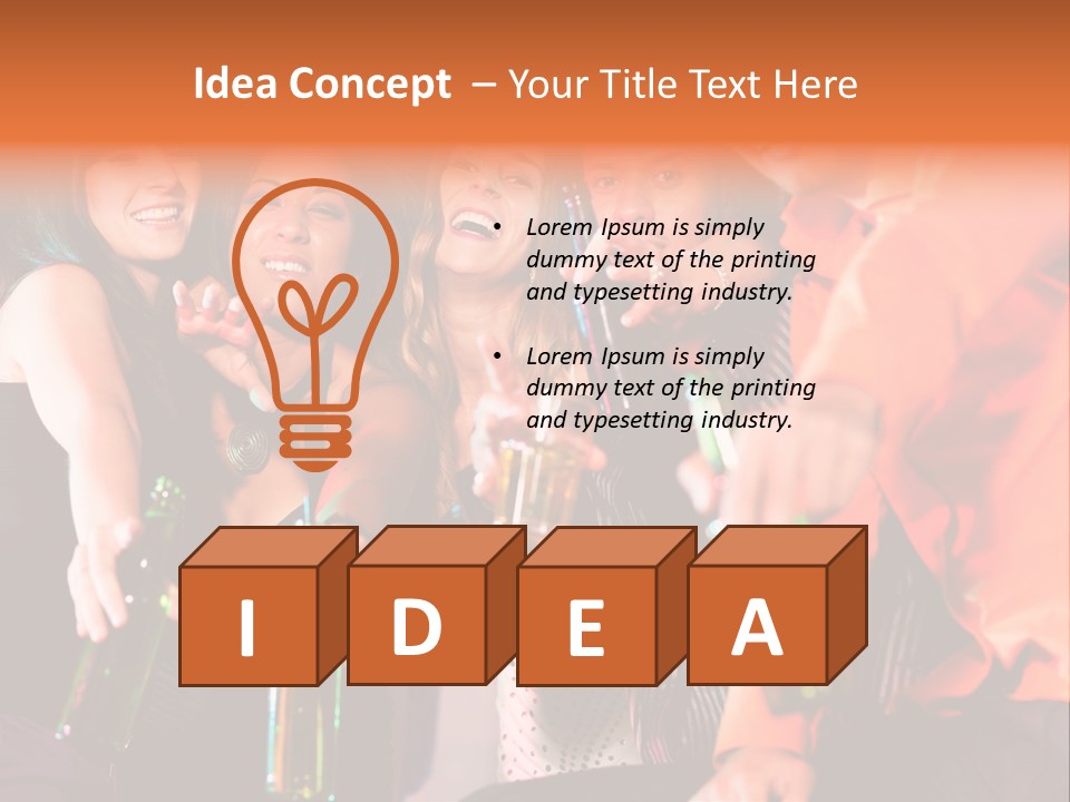 Heavy Drinkers PowerPoint Template