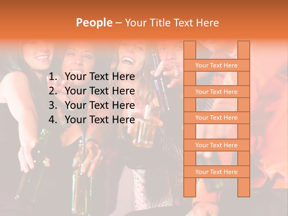 Heavy Drinkers PowerPoint Template