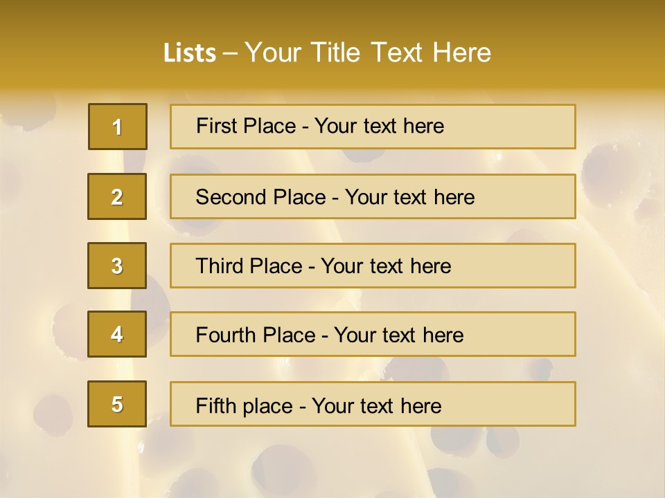 Breakfast Fatty Porous PowerPoint Template