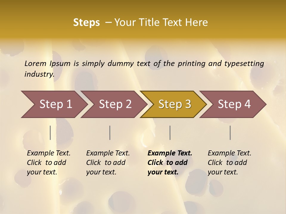 Breakfast Fatty Porous PowerPoint Template