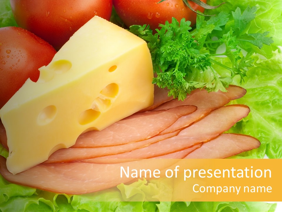 Healthy Food PowerPoint Template