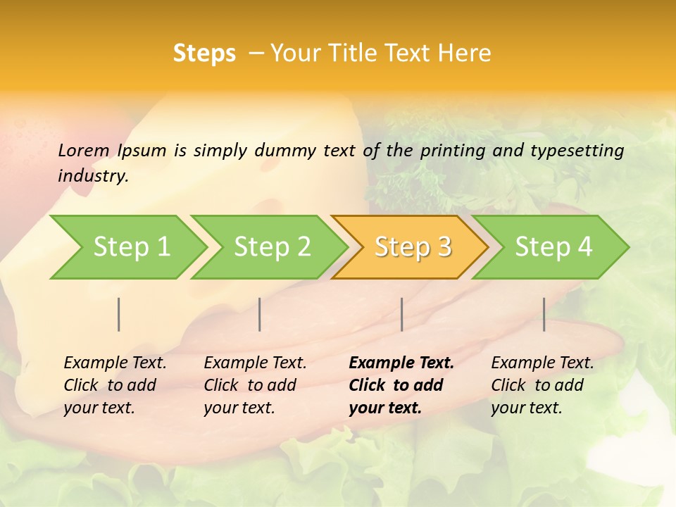 Healthy Food PowerPoint Template