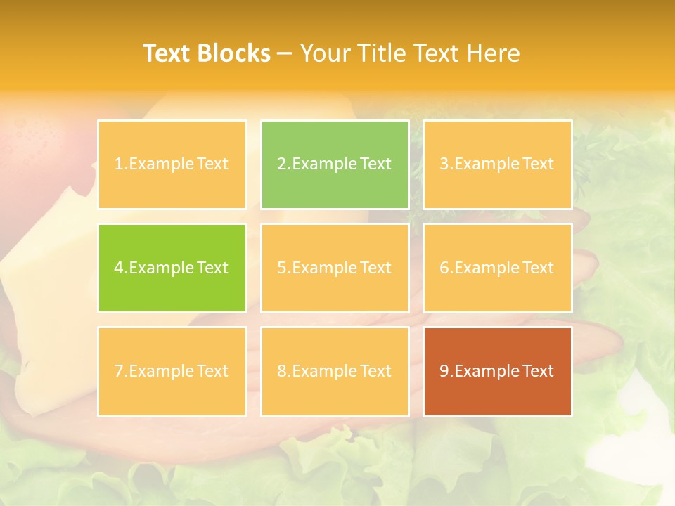 Healthy Food PowerPoint Template