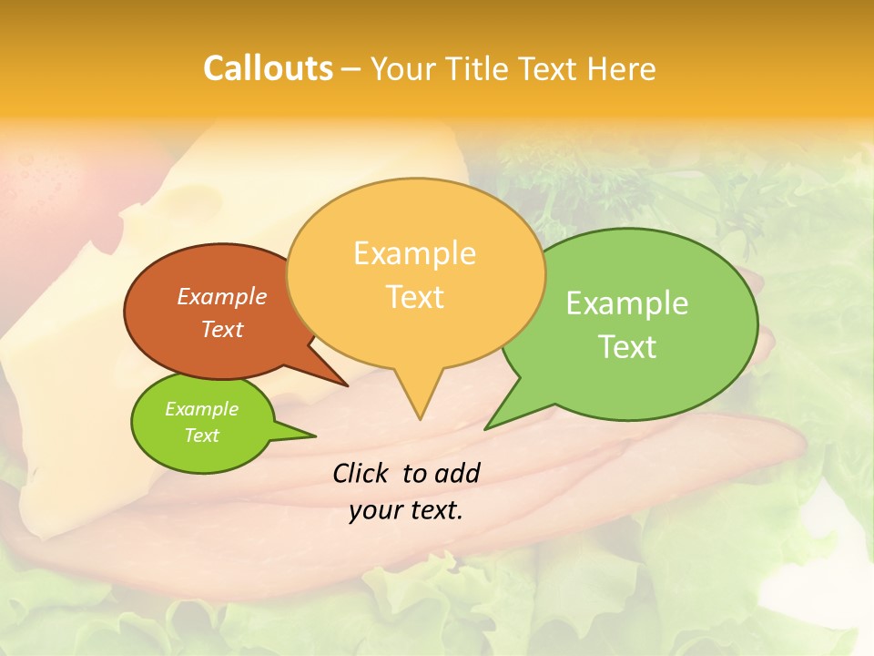Healthy Food PowerPoint Template