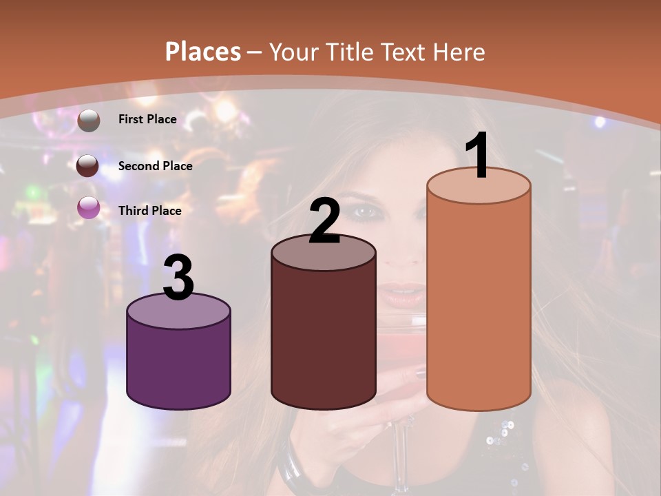 Nightclub Women PowerPoint Template