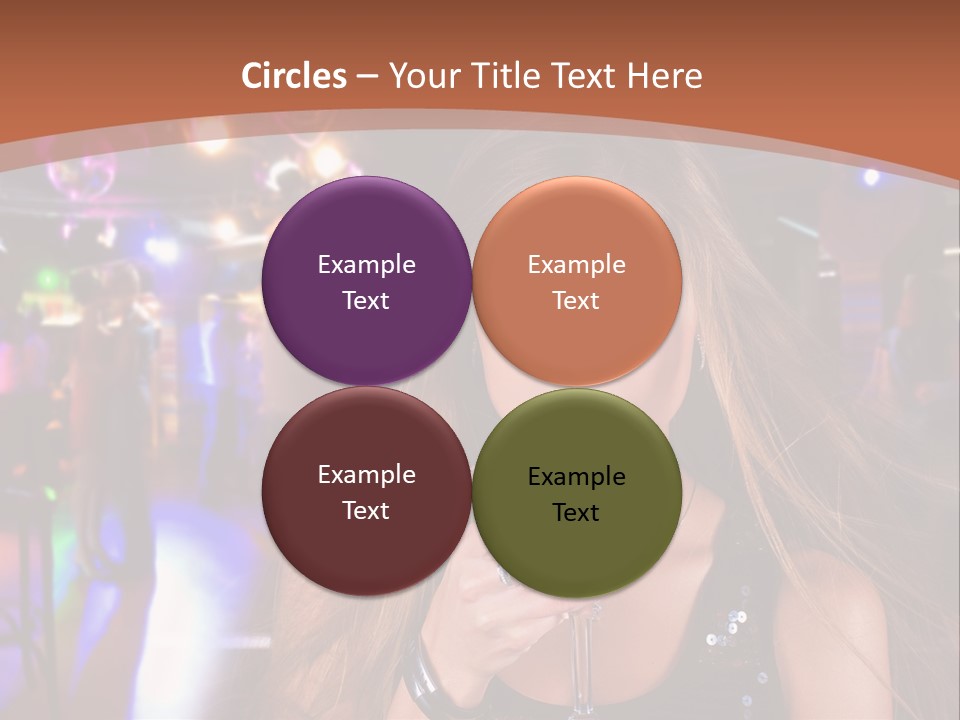 Nightclub Women PowerPoint Template