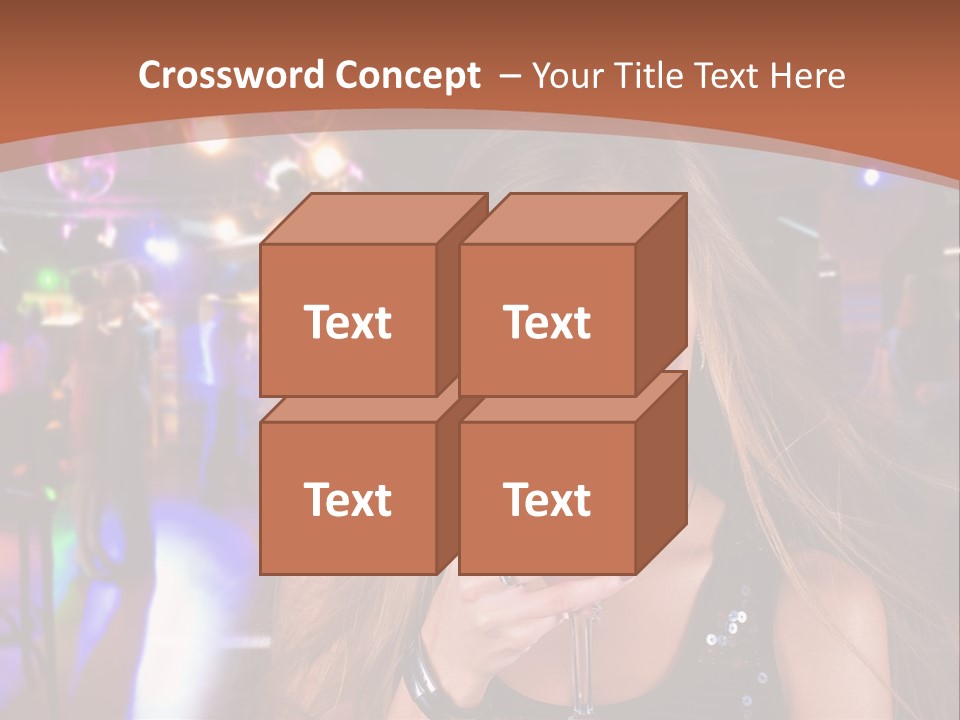 Nightclub Women PowerPoint Template