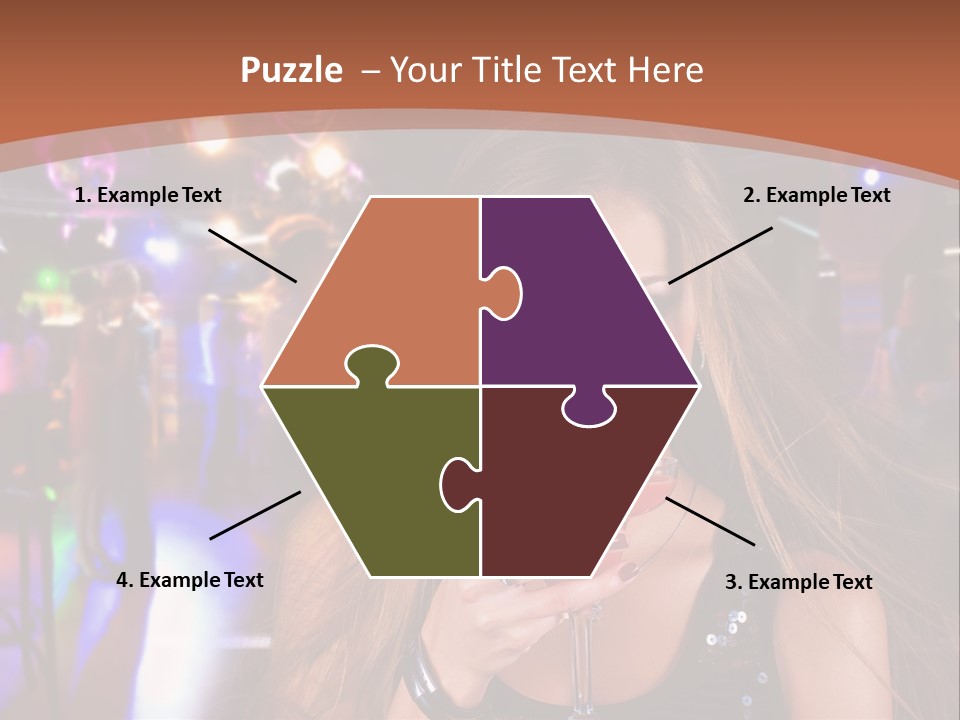 Nightclub Women PowerPoint Template