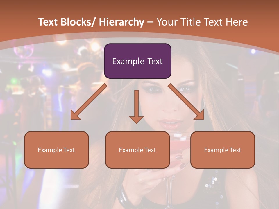 Nightclub Women PowerPoint Template