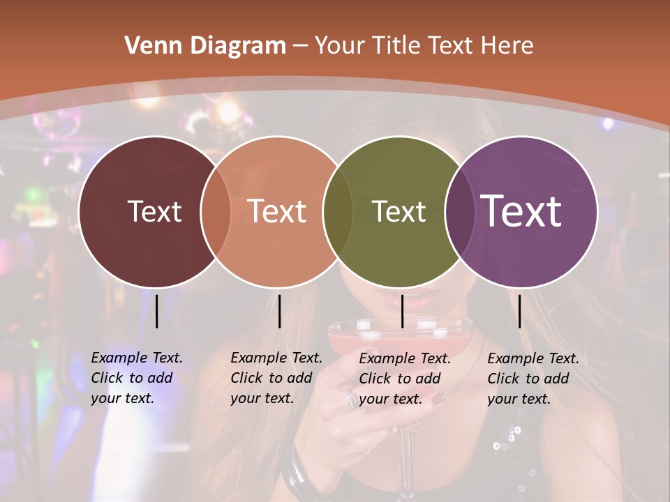 Nightclub Women PowerPoint Template