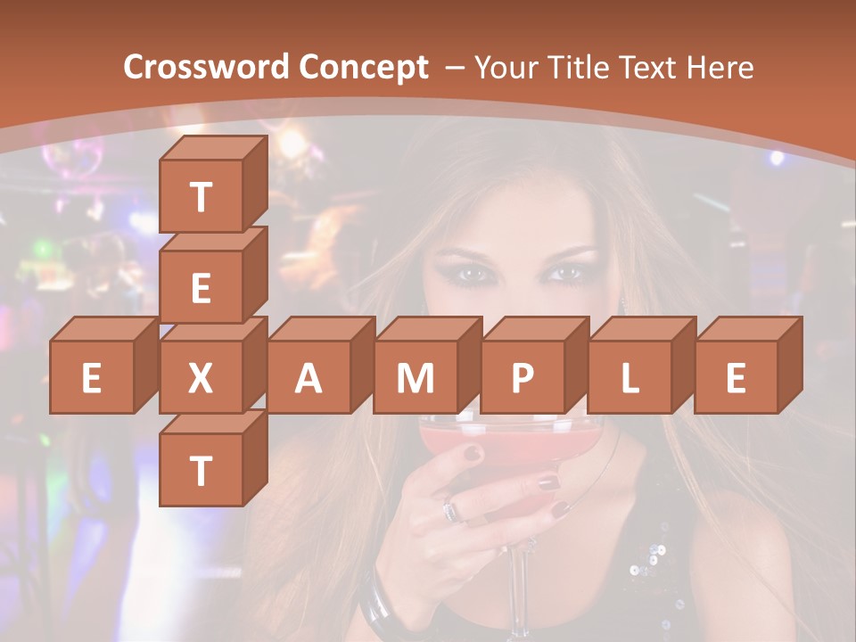 Nightclub Women PowerPoint Template