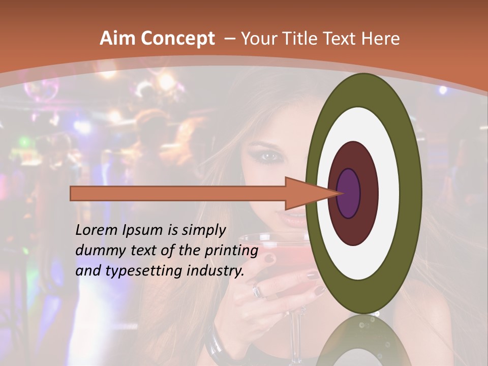 Nightclub Women PowerPoint Template