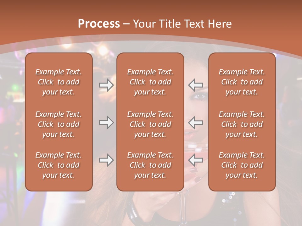 Nightclub Women PowerPoint Template