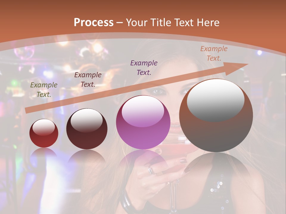 Nightclub Women PowerPoint Template