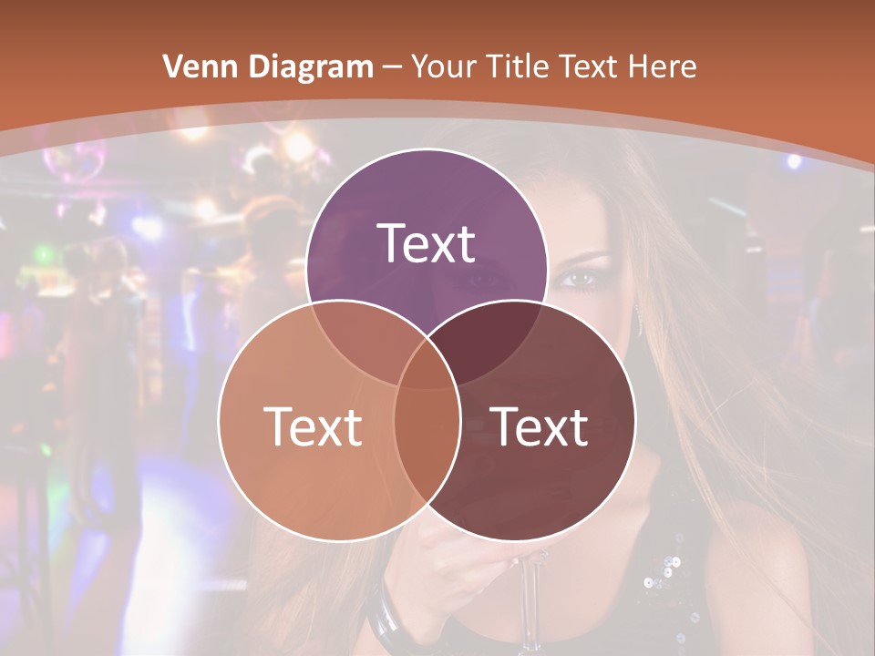 Nightclub Women PowerPoint Template