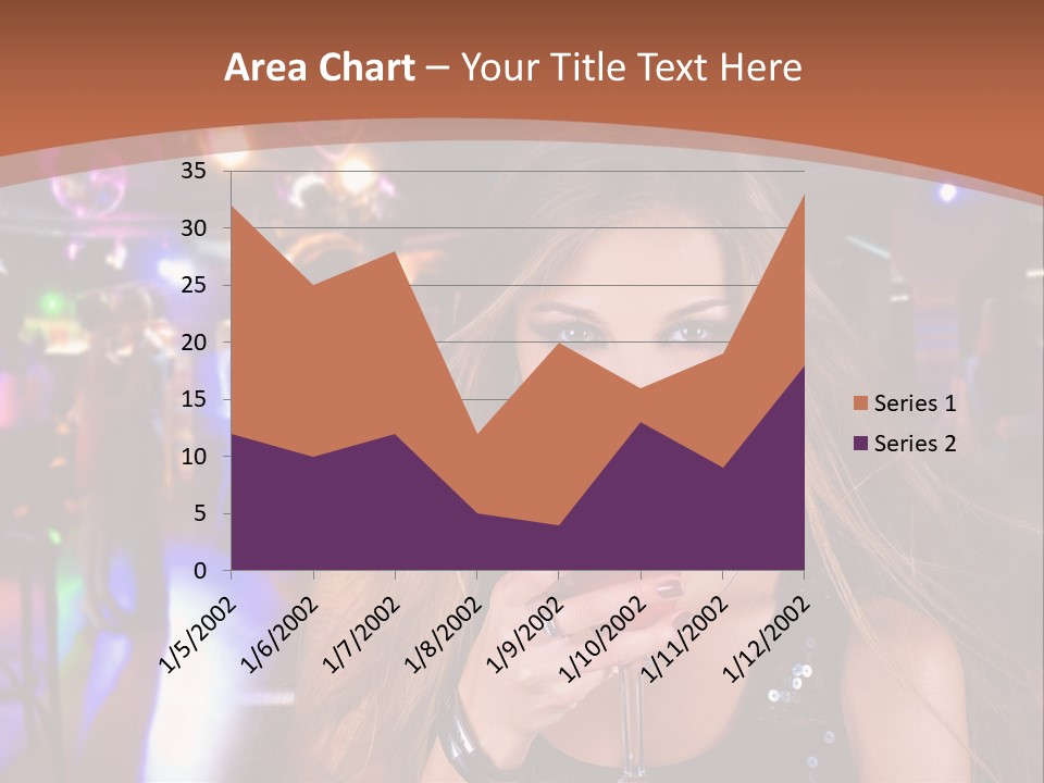 Nightclub Women PowerPoint Template