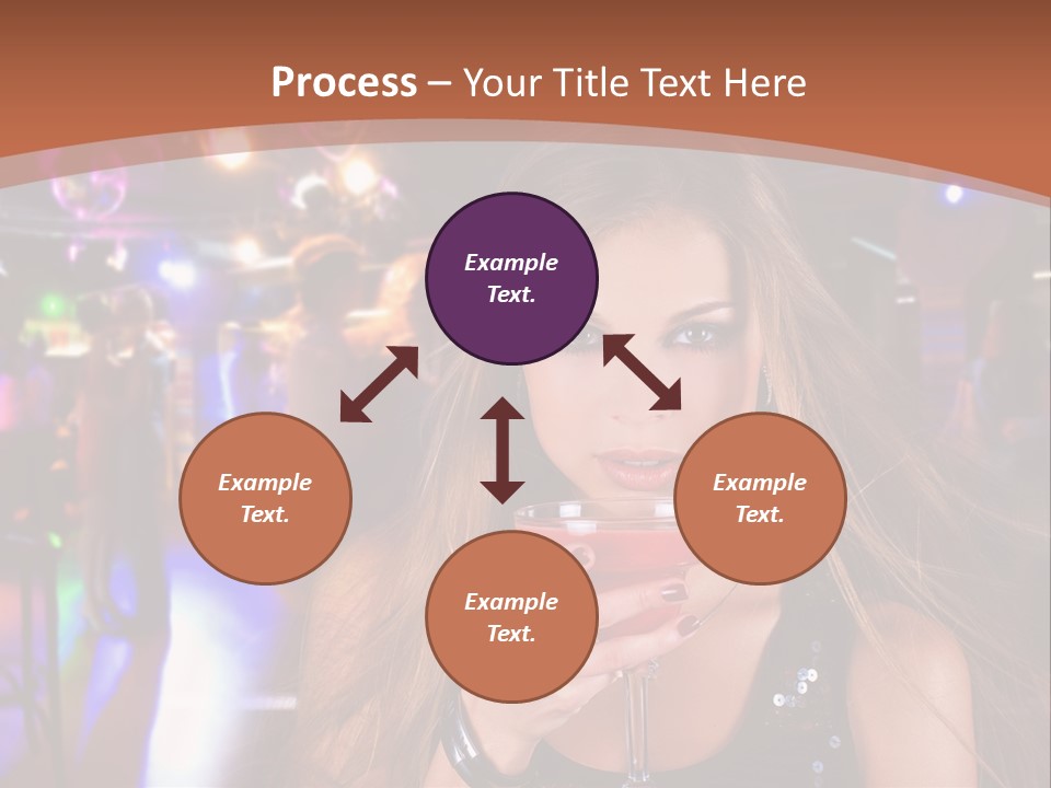 Nightclub Women PowerPoint Template