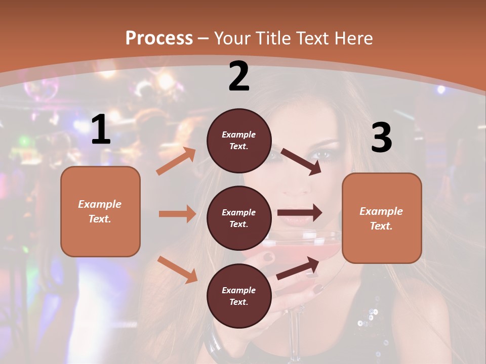 Nightclub Women PowerPoint Template