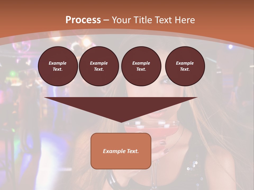 Nightclub Women PowerPoint Template