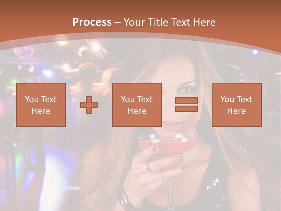 Nightclub Women PowerPoint Template