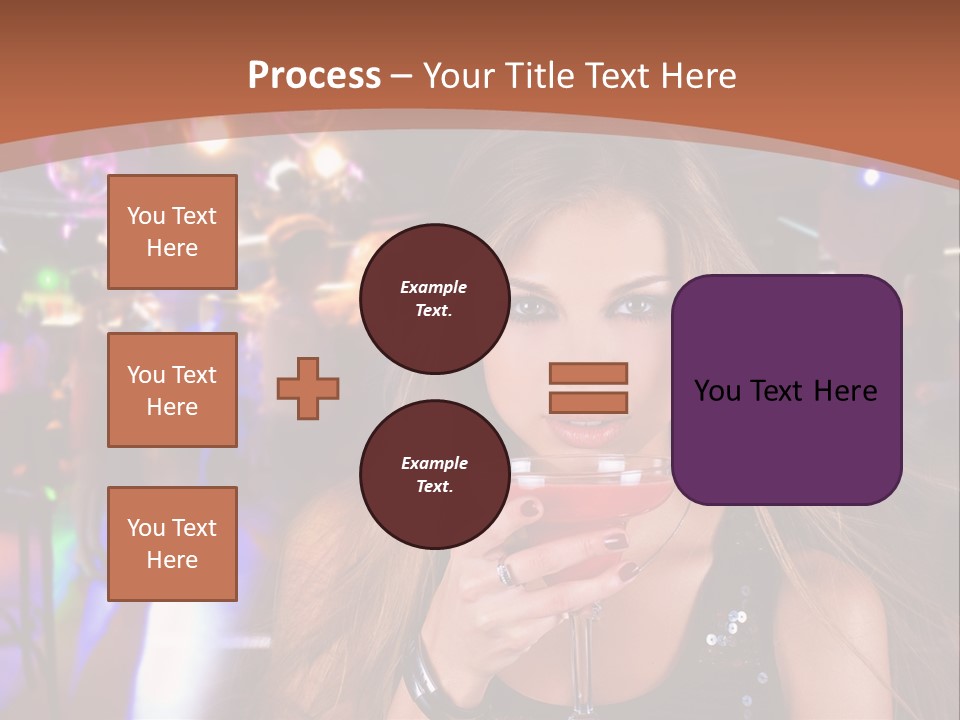 Nightclub Women PowerPoint Template