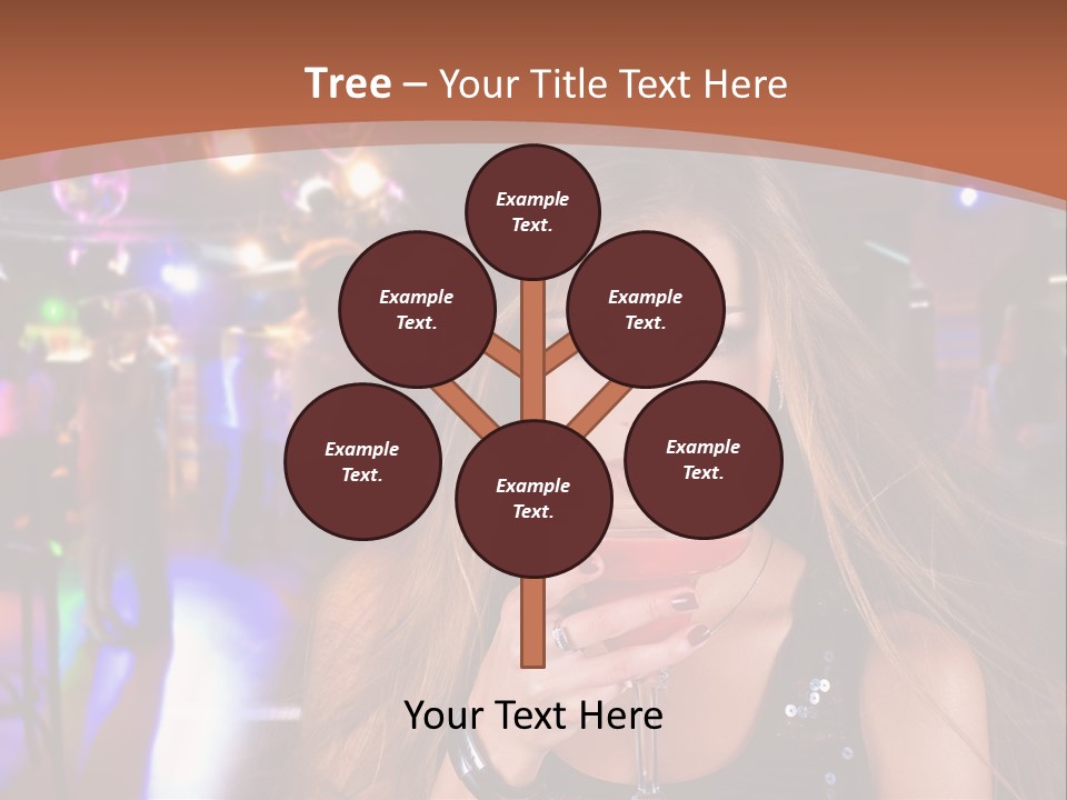 Nightclub Women PowerPoint Template