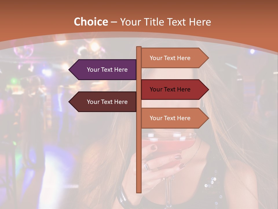 Nightclub Women PowerPoint Template