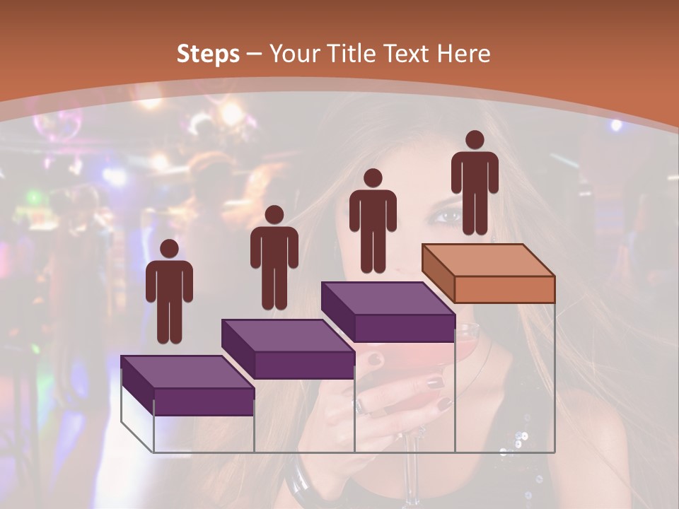Nightclub Women PowerPoint Template