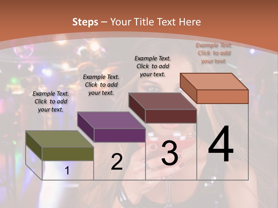 Nightclub Women PowerPoint Template