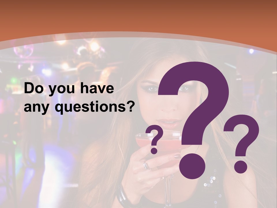 Nightclub Women PowerPoint Template