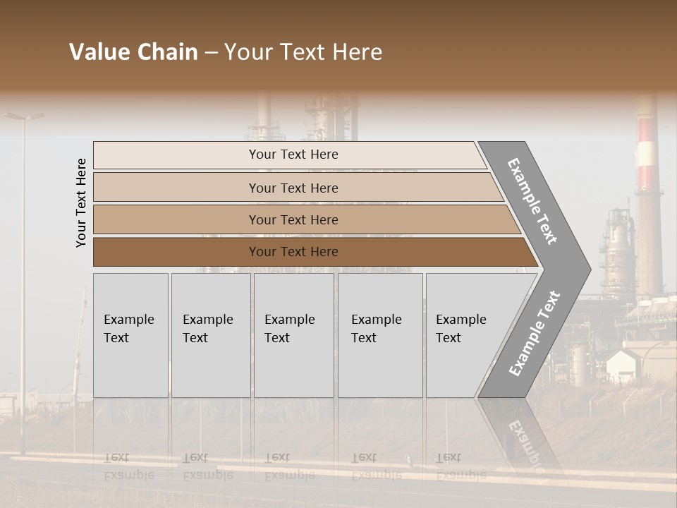 Poison Machinery Power PowerPoint Template