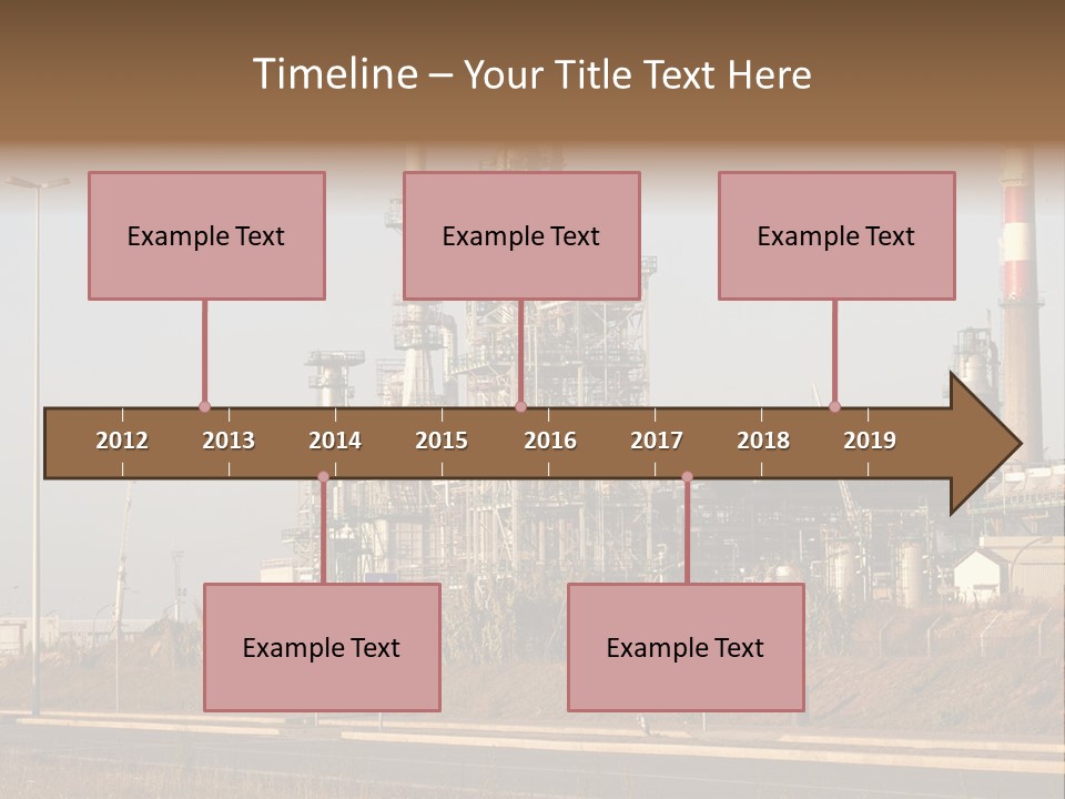 Poison Machinery Power PowerPoint Template
