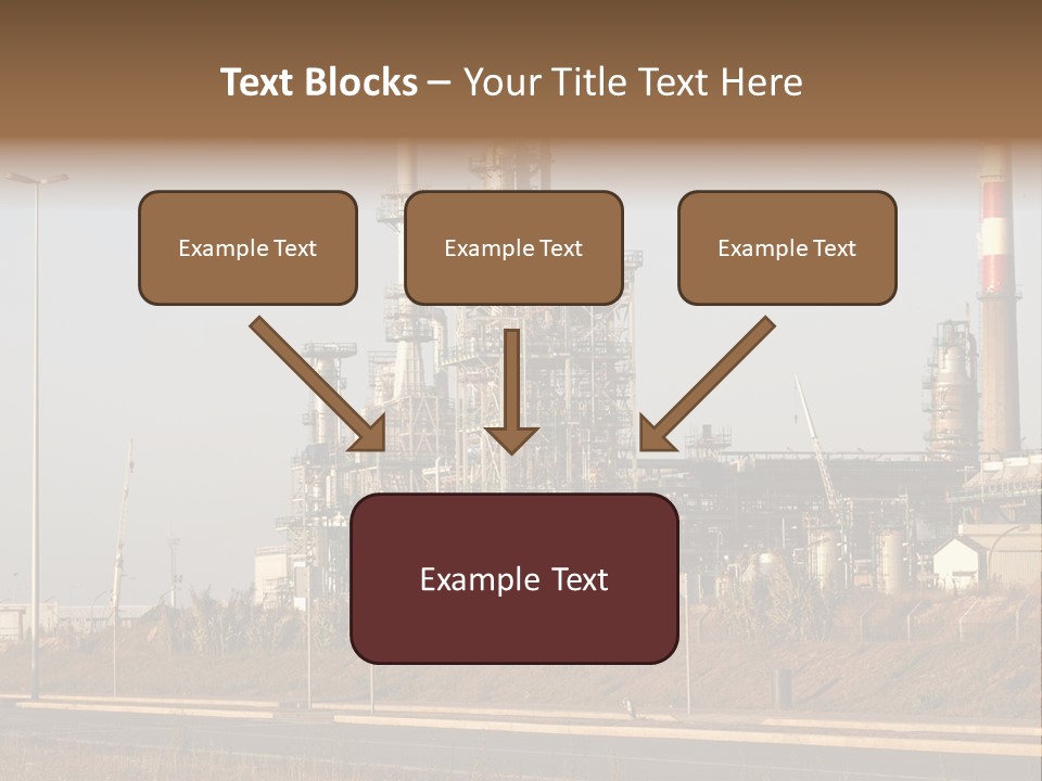 Poison Machinery Power PowerPoint Template